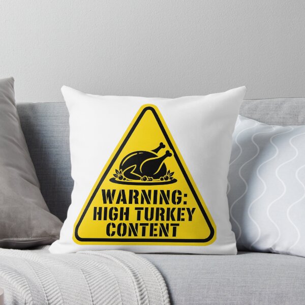 Item preview, Warning Turkey Crossing Thanksgiving designed and sold by KristenosNehk.