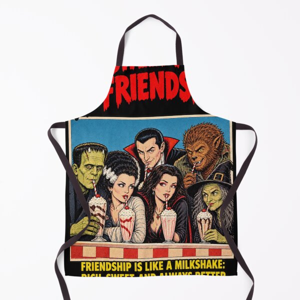 Aperçu de l'œuvre Monster Friends Milkshake Club créée et vendue par BRTHRCNK01.