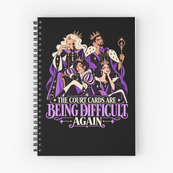 Item preview, The Court Cards Are Being Difficult Again | Tarot Reader Humor designed and sold by FashCode.