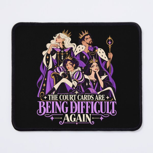 Item preview, The Court Cards Are Being Difficult Again | Tarot Reader Humor designed and sold by FashCode.