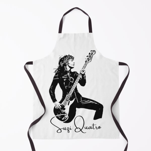Item preview, Rock Hard Suzi Quatro Bass Guitar designed and sold by StencilMenace.