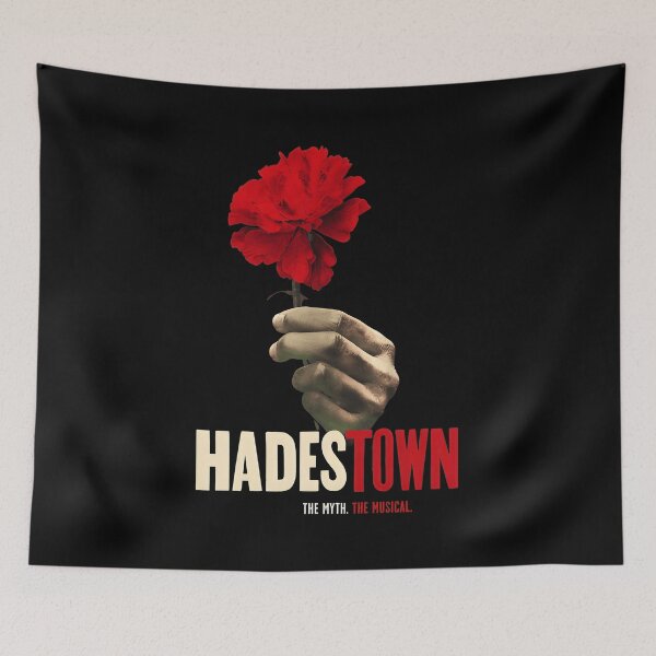 Item preview, Hadestown Musical Logo with Red Flower Design designed and sold by Fibi-studio.