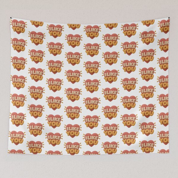 Item preview, I Like You Cute Knitted Heart Romantic Love Design designed and sold by RDproject.