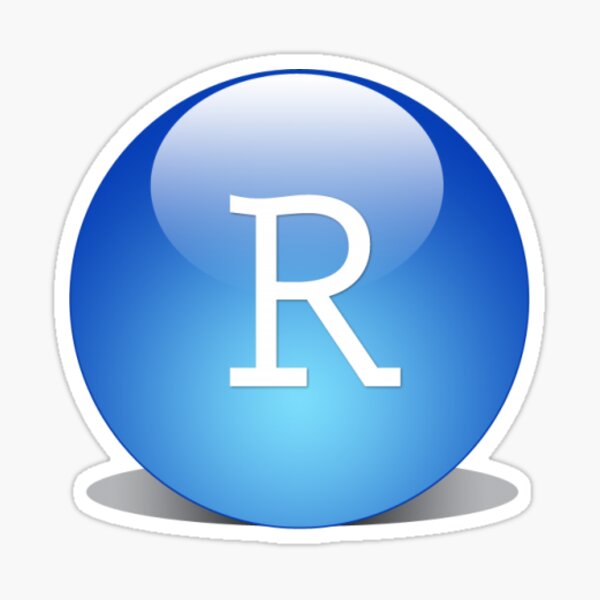 Rstudio logo Sticker