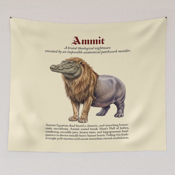Item preview, Ammit: Ancient Egyptian Chimera of Damnation designed and sold by FreiherrPK.