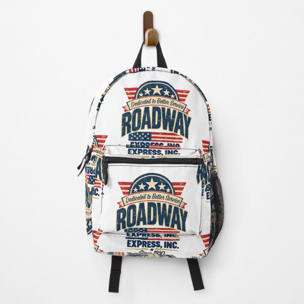 Item preview, Vintage American Trucker Flag Slogan Retro Route Art designed and sold by MountanBaugh.