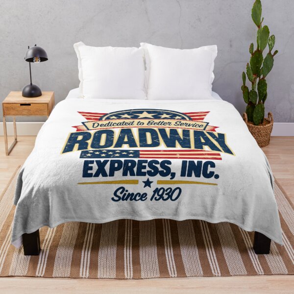 Item preview, Vintage American Trucker Flag Slogan Retro Route Art designed and sold by MountanBaugh.