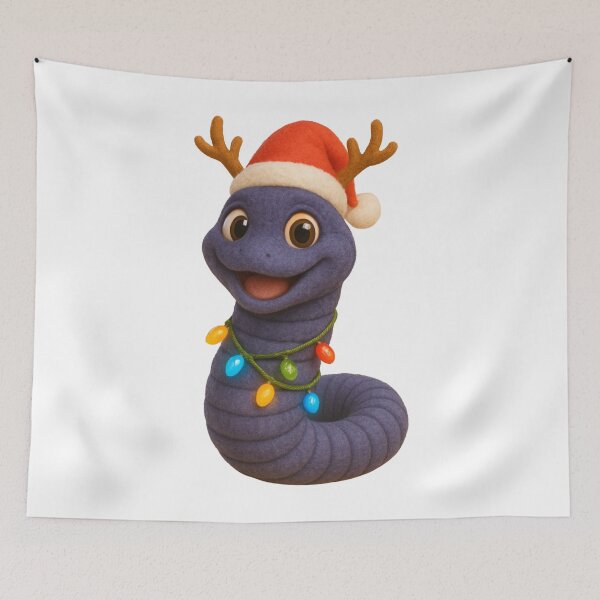 Item preview, Festive Caecilian Christmas designed and sold by Sillytoe.