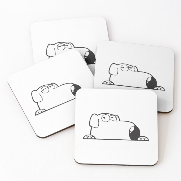 Item preview, Brian Dog Peeker Cartoon Funny designed and sold by sebasssaalinde.
