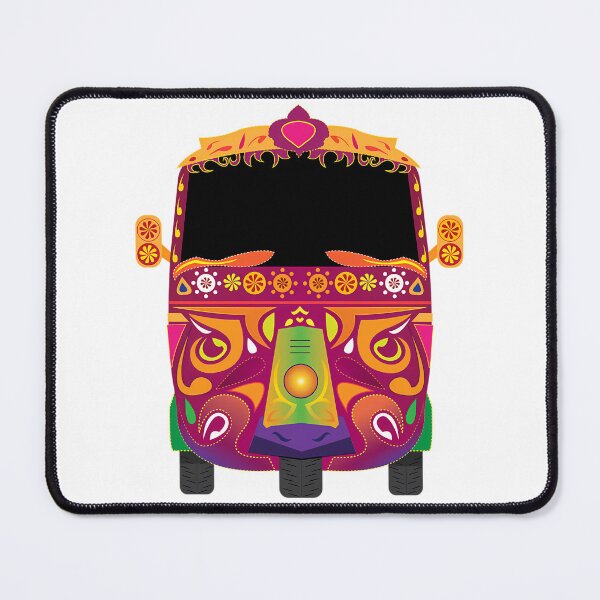 Item preview, Road Ke Rani Pakistani Rickshaw designed and sold by pasharomaia.