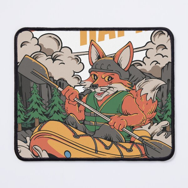 Item preview, River Runner Adventure Fox designed and sold by AliElbastwesy.
