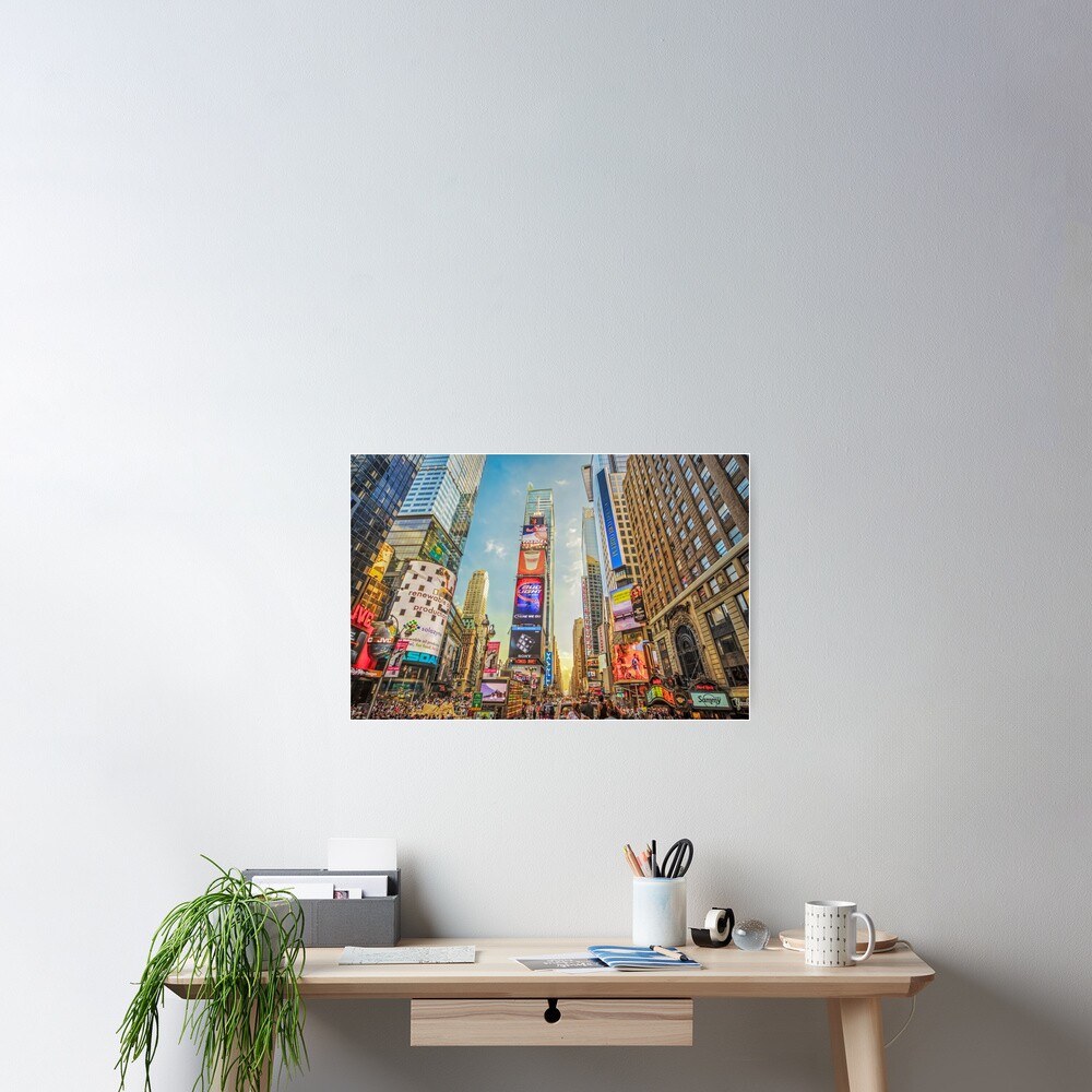 Times Square Hustle Poster