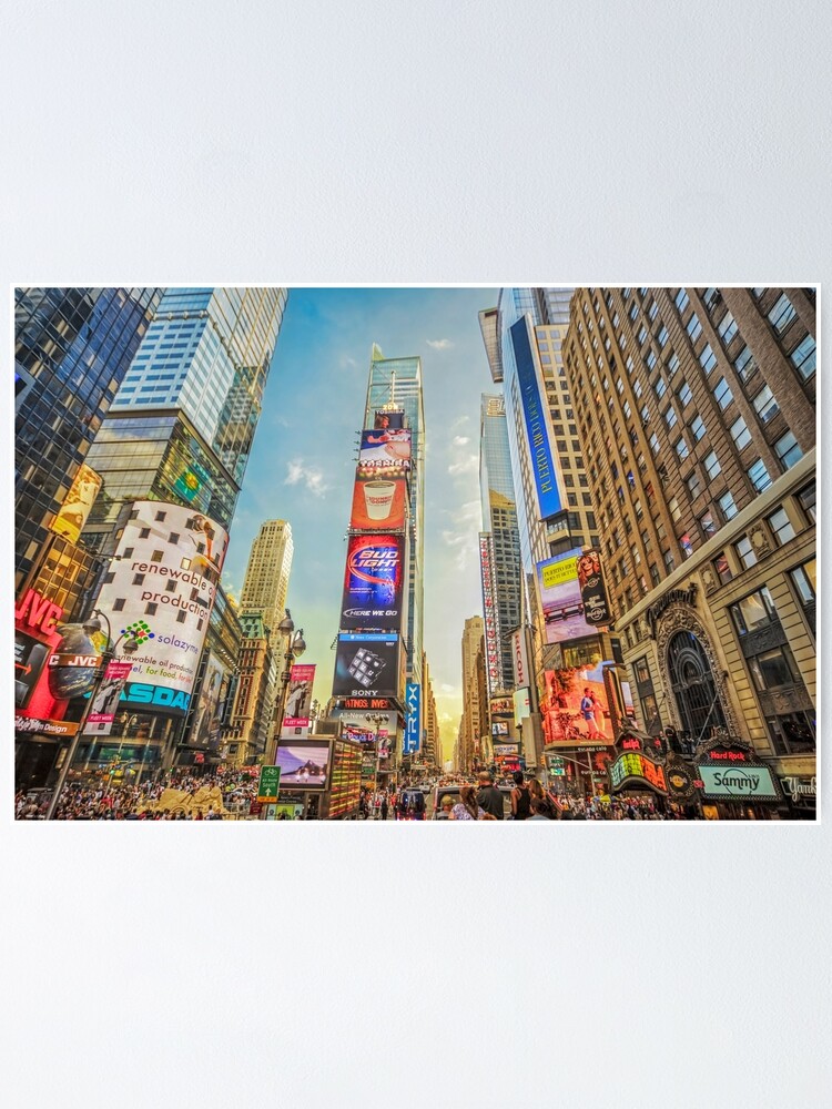 Alternate view of Times Square Hustle Poster