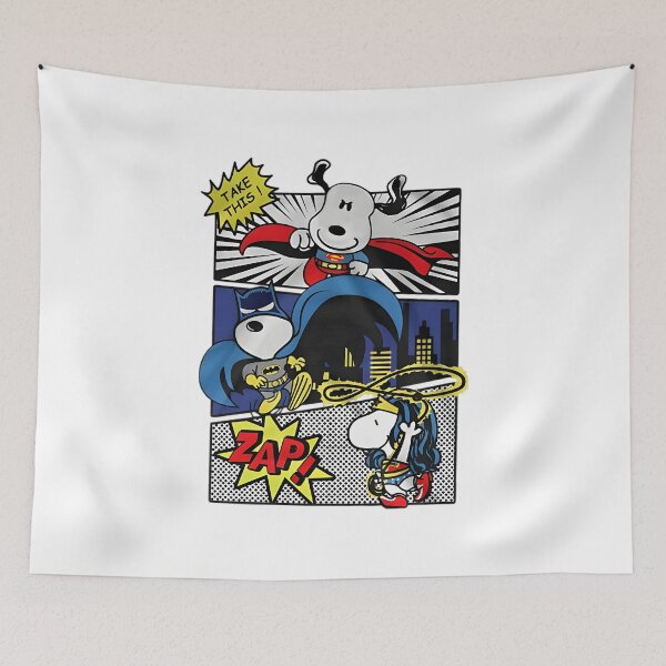 Item preview, Cartoon Beagle Superhero Comic Panel Parody Art designed and sold by DumpsterJuicee.