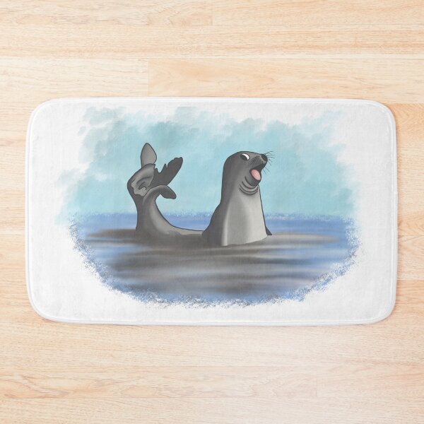 Item preview, Elphant seal in my pool! designed and sold by A Sweet  Fragrance Art.