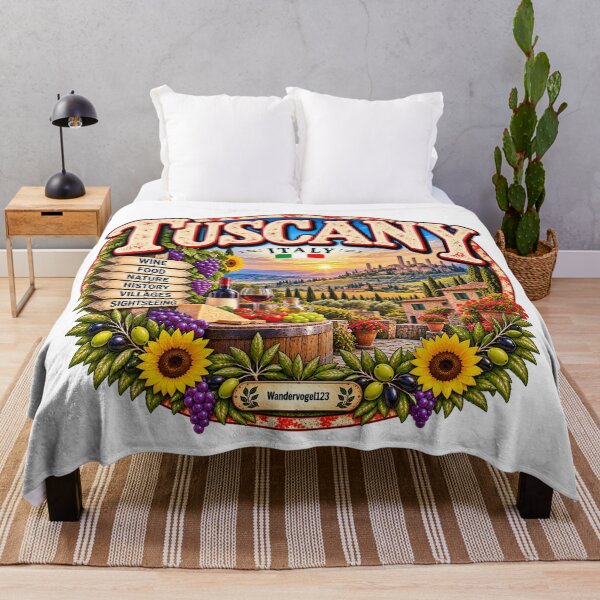 Item preview, Tuscany Italy – Tuscan Vineyards & Dolce Vita designed and sold by Wandervogel123.
