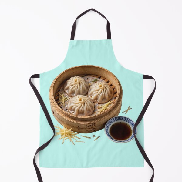 Item preview, Traditional Chinese Dim Sum Xiao Long Bao Soup Dumplings Illustration designed and sold by PetalsPaws.