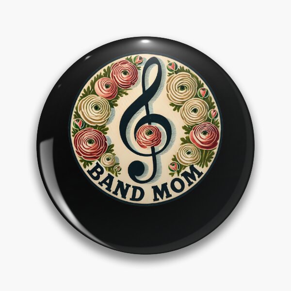 Item preview, Treble Clef Surrounded By Floral designed and sold by YukaSaathoff.