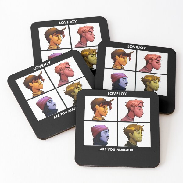 Item preview, Four Stylized Character Profile designed and sold by YukaSaathoff.