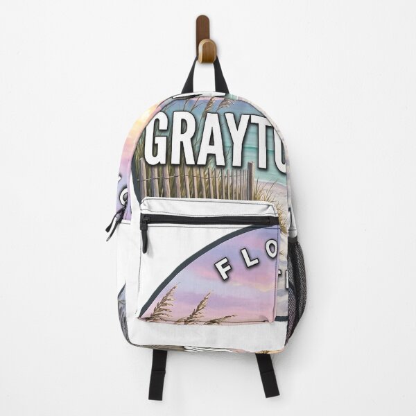 Item preview, Grayton Beach State Park Florida Pastel Sunrise Round Badge Sticker designed and sold by DetourDgn.