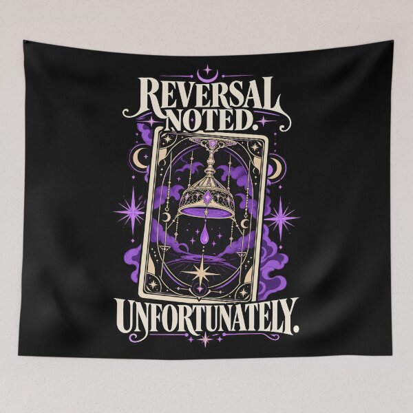 Item preview, Reversal Noted. Unfortunately | Tarot Reader Humor designed and sold by FashCode.