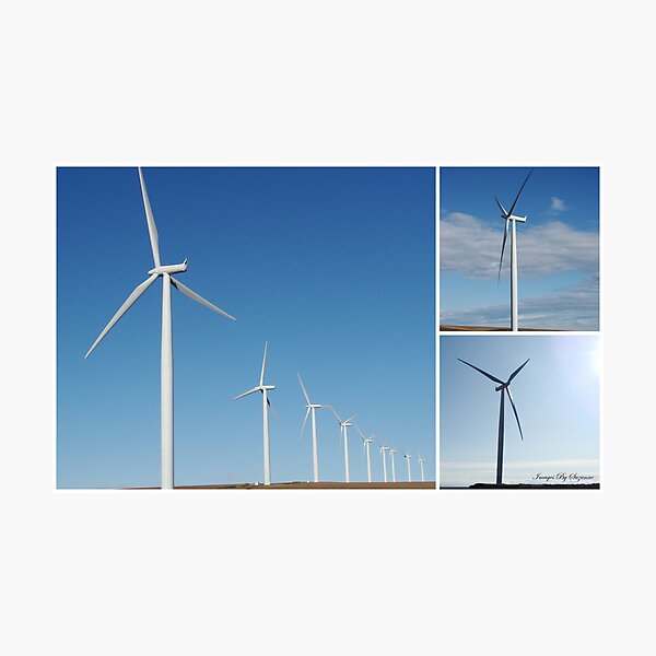 Item preview, Wind Turbines Of Southeastern Washington designed and sold by Susan Vinson.