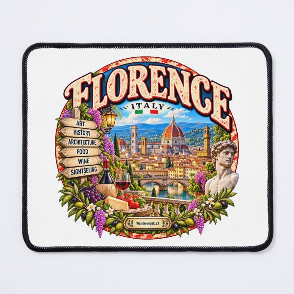 Item preview, Florence, Italy – Renaissance Art & Tuscany Travel Design designed and sold by Wandervogel123.