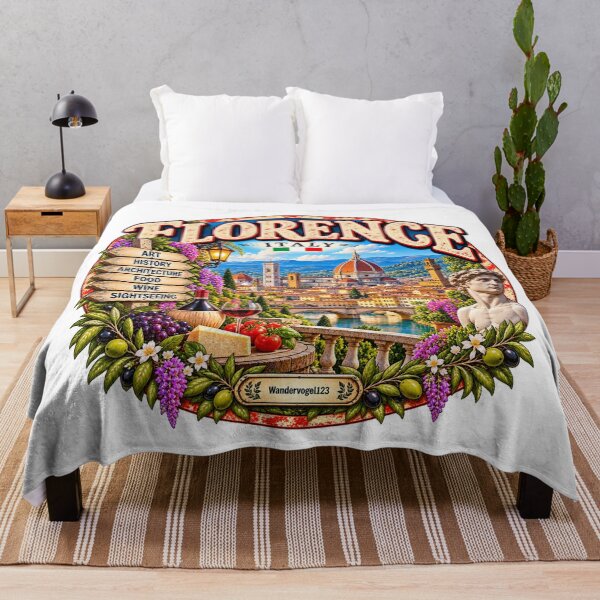 Item preview, Florence, Italy – Renaissance Art & Tuscany Travel Design designed and sold by Wandervogel123.