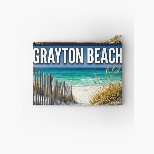 Item preview, Grayton Beach State Park Florida Autumn Dunes Round Badge Sticker designed and sold by DetourDgn.