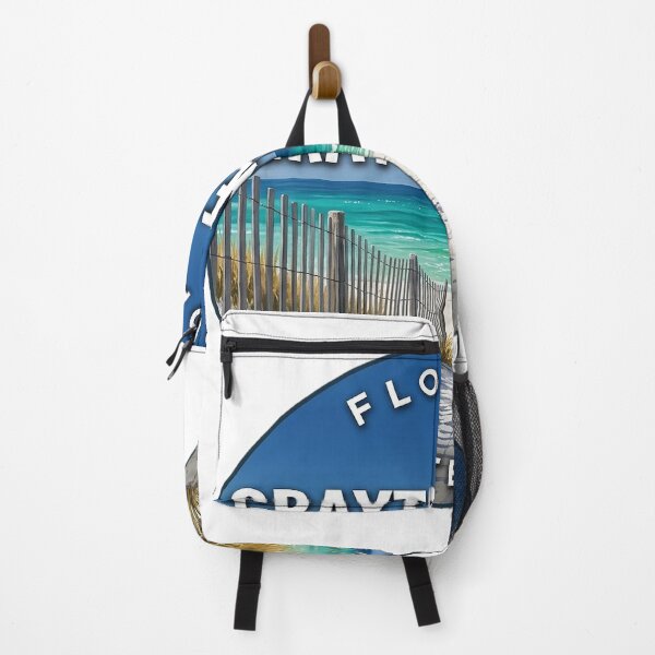 Item preview, Grayton Beach State Park Florida Autumn Dunes Round Badge Sticker designed and sold by DetourDgn.