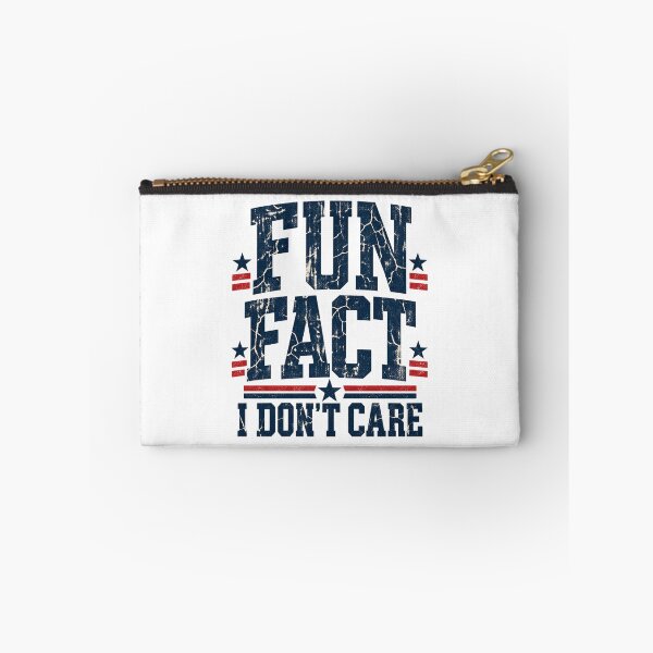 Item preview, Fun Fact I Dont Care Vintage Sarcastic Collegiate Art designed and sold by ParkerDuerson.