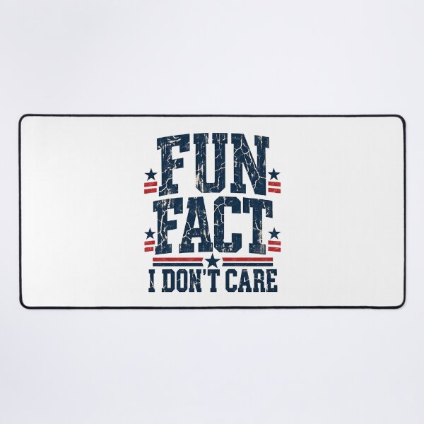 Item preview, Fun Fact I Dont Care Vintage Sarcastic Collegiate Art designed and sold by ParkerDuerson.