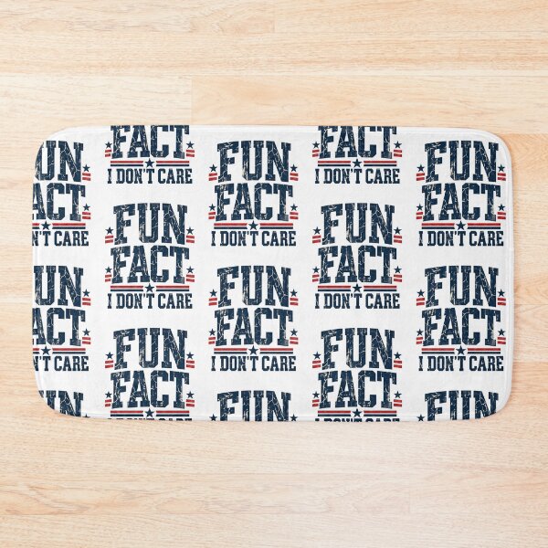 Item preview, Fun Fact I Dont Care Vintage Sarcastic Collegiate Art designed and sold by ParkerDuerson.