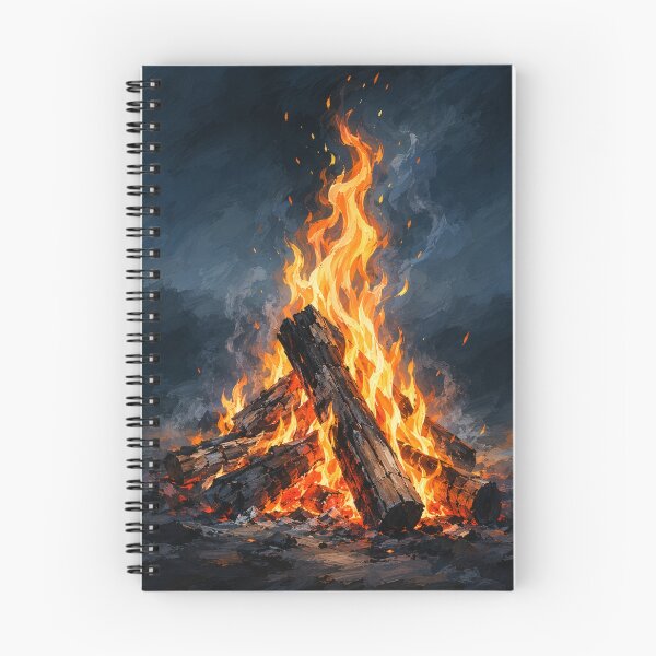 Item preview, Bonfire Against the Night designed and sold by elarisstudio.