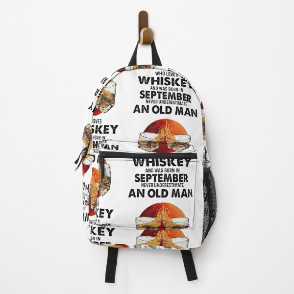 Item preview, Never Underestimate An Old Man Whiskey September designed and sold by HadyaNasri.