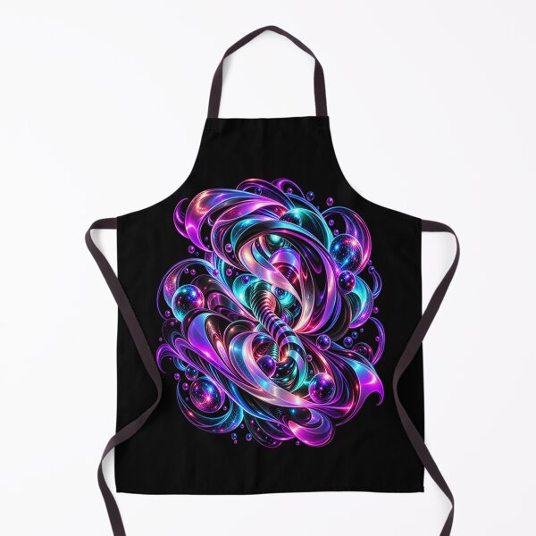 Item preview, Cosmic Spiral Vortex – Neon Celestial Energy designed and sold by TroviTutto.