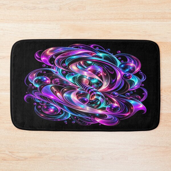 Item preview, Cosmic Spiral Vortex – Neon Celestial Energy designed and sold by TroviTutto.