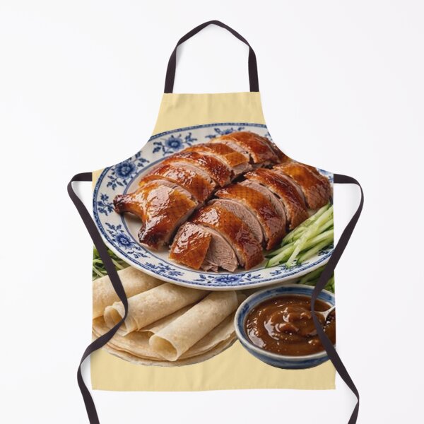 Item preview, Traditional Peking Roast Duck Illustration - Chinese Gourmet Food Art designed and sold by PetalsPaws.