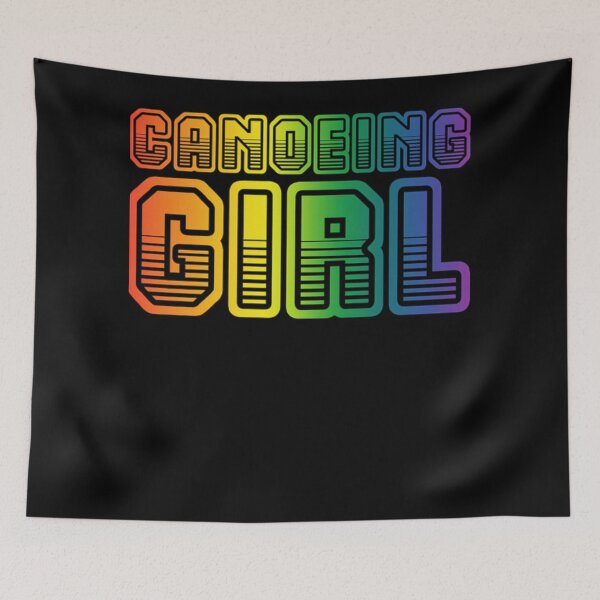 Item preview, Canoeing Girl Colorful  designed and sold by itsarheapitt.