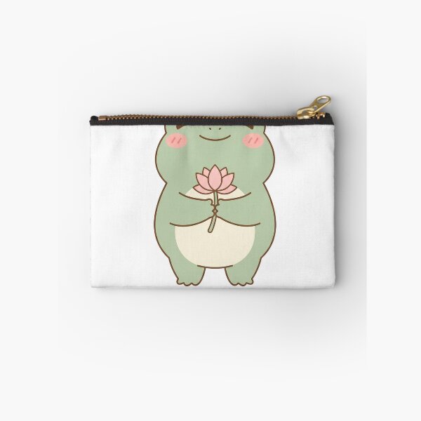 Item preview, Cute Frog Holding Lotus Flower Be Calm designed and sold by Day1-TN.