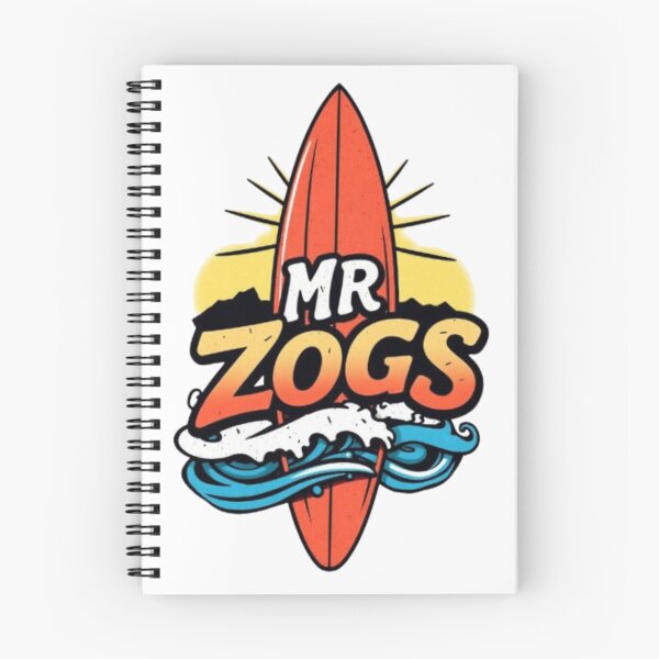 Item preview, Mr Zogs Retro Sunrise Surfboard Art | Vintage Beach Badge designed and sold by MystiColo.