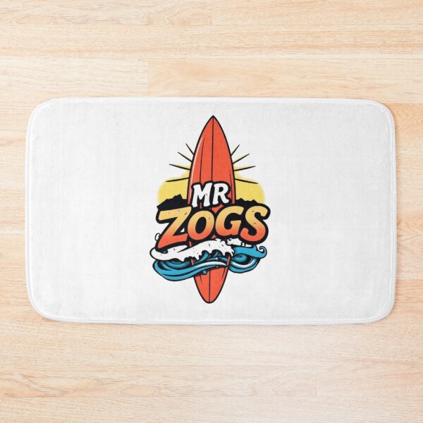Item preview, Mr Zogs Retro Sunrise Surfboard Art | Vintage Beach Badge designed and sold by MystiColo.