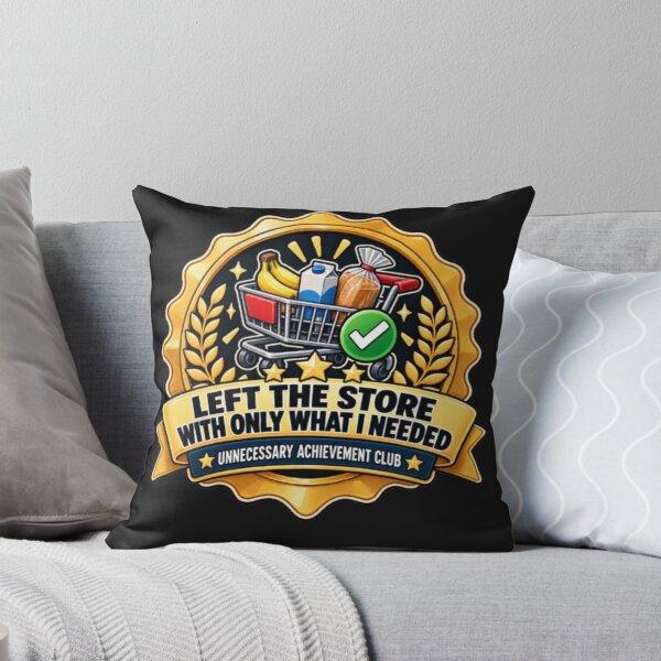 Item preview, Left The Store With Only What I Needed – Shopping Achievement designed and sold by MoodMinistry.
