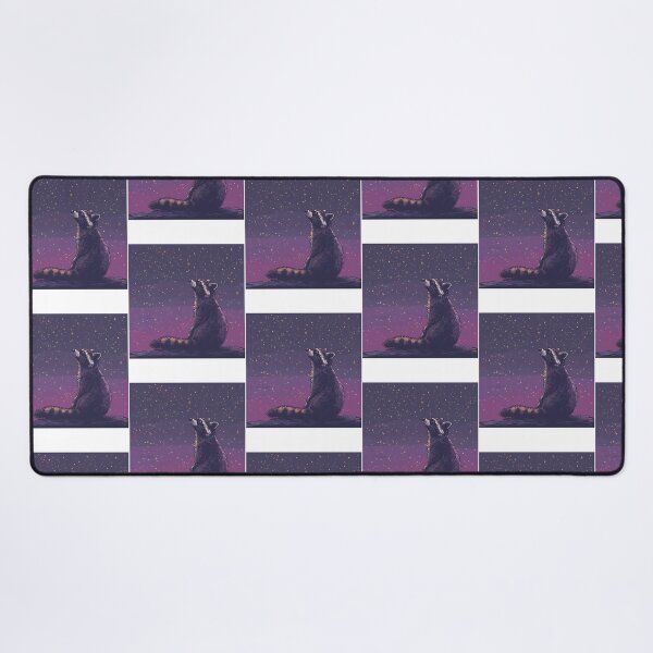 Item preview, Raccoon Under Purple Stars designed and sold by opefultinen.