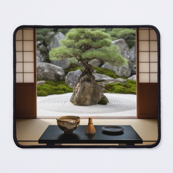 Item preview, Bonsai Sanctuary - Wabi Sabi Japanese Zen Interior designed and sold by nhk999.