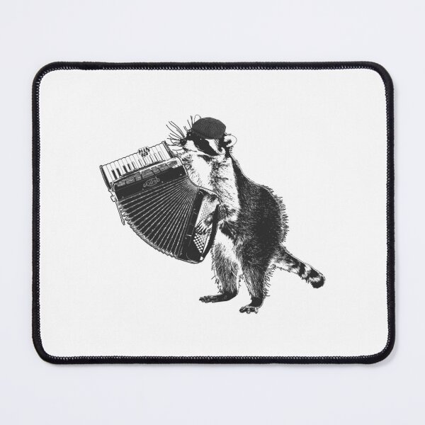 Item preview, Raccoon Wielding Accordion designed and sold by opefultinen.