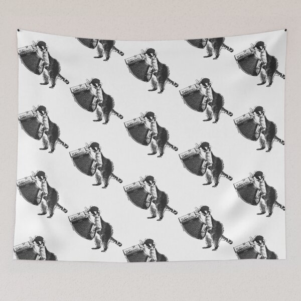 Item preview, Raccoon Wielding Accordion designed and sold by opefultinen.