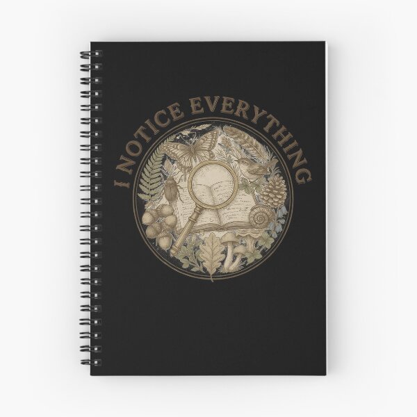 Item preview, I Notice Everything Field Journal designed and sold by MooonTees.