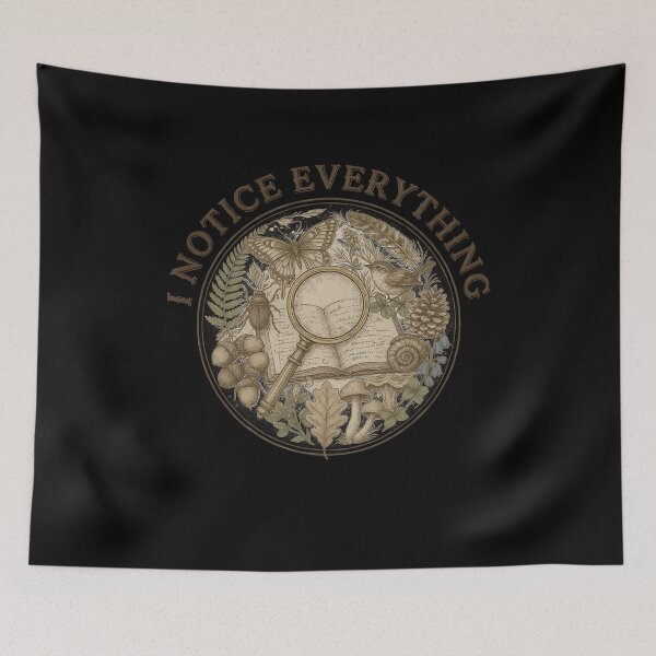 Item preview, I Notice Everything Field Journal designed and sold by MooonTees.