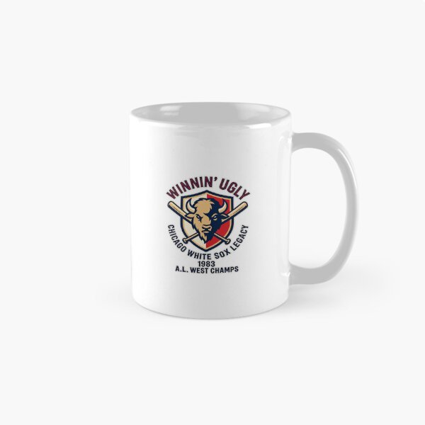 Item preview, Retro Buffalo Mascot Baseball Shield Winnin Ugly 1983 Emblem designed and sold by EdenChampl.